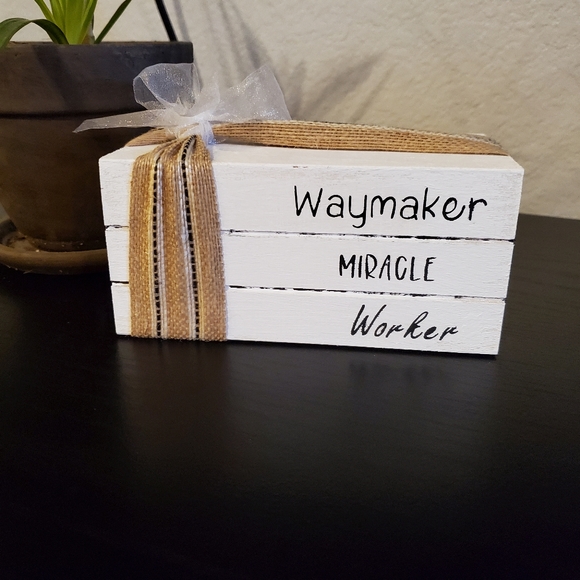 Faux Book Stack - Picture 2 of 6